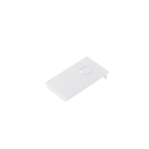 Zambelis 2099-W End Cap for Trimless Track Magnetic System 48V