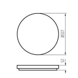 Kanlux 26985 ЛЕД Плафон VARSO LED 220V 36W 4000K IP54