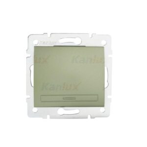Kanlux 24738 Двоен захранващ контакт. френски стандарт. комплектен със защита на контактите DOMO