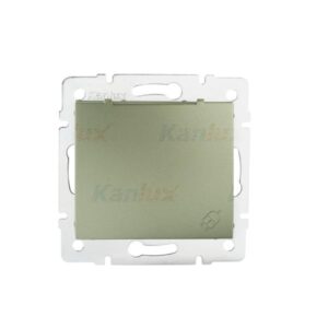 Kanlux 25029 Единичен захранващ контакт Schuko със защита на контактите DOMO
