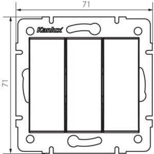 Kanlux 25136 Троен ключ LOGI