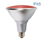 Рефлекторна LED лампа SILVER LED PAR38 IP65 15W E27 червена