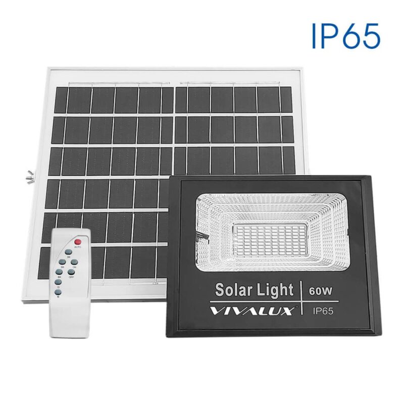 LED прожектор със соларен панел ISOLA LED 60W 6400K IP65 3.2V VIV004474