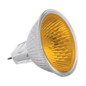 Халогенна лампа MR16C 20W жълта G5.3 12V VIV002254