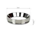 Milagro ML6093 Хромиран пръстен за MICA лампи