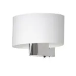 Milagro ML6371 Стенна лампа CASINO WHITE/CHROME 1xE27