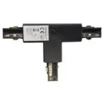 Milagro ML7090 Съединител за лампа за пистово осветление Черен 3-верижен Тип: T DL