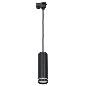 Milagro ML7673 Висяща лампа с пръстени за тръби Черна 1xGU10