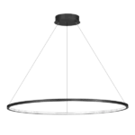 Milagro ML8862 Висяща LED лампа Saturno Black 57W