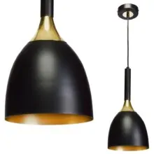 Milagro MLP8030 Висяща лампа LINCOLN BLACK/GOLD 1xE27 35см