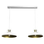 Milagro MLP7705 Висяща лампа FELIX WHITE/GOLD 2xE27