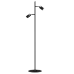 Milagro MLP7750 Подова лампа JOKER BLACK/CHROME 2xGU10