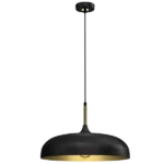 Milagro MLP7898 Висяща лампа LINCOLN BLACK/GOLD 1xE27 45см