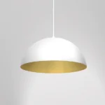 Milagro MLP7974 BETA WHITE/GOLD висяща лампа 1xE27 45см