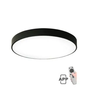 Vito 2026080 LED CEILING ROUND LIGHTING FIXTURE FINESSE R1-45 φ500*H50 45W 3xCCT-DIP SWITCH WHITE