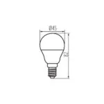 Kanlux 26766 LED Лампа източник на светлина BILO LED BILO 6,5W E14-NW