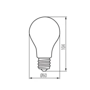 Kanlux 29634 LED Лампа източник на светлина XLED STEPDIM XLEDA60 7W-WW-STEPDIM
