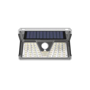 Vito 3210160 SOLAR LED FLOODLIGHT SOLIGHT V 3W 170Lm 6400K (COOL WHITE) WITH PHOTO & PIR SENSOR 18650 3.7V 2400mAh IP44 BLACK
