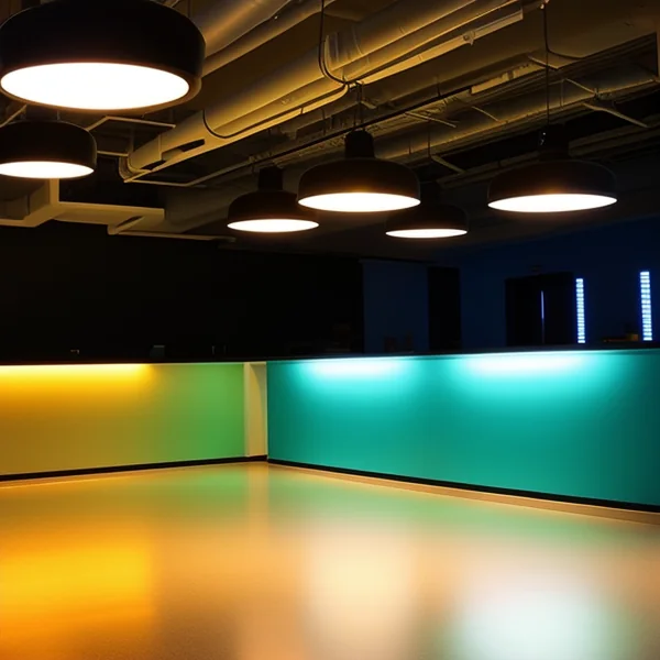 LED осветление и подобрение на работната среда