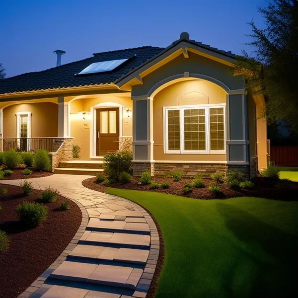 Соларни LED решения за външно осветление на дома