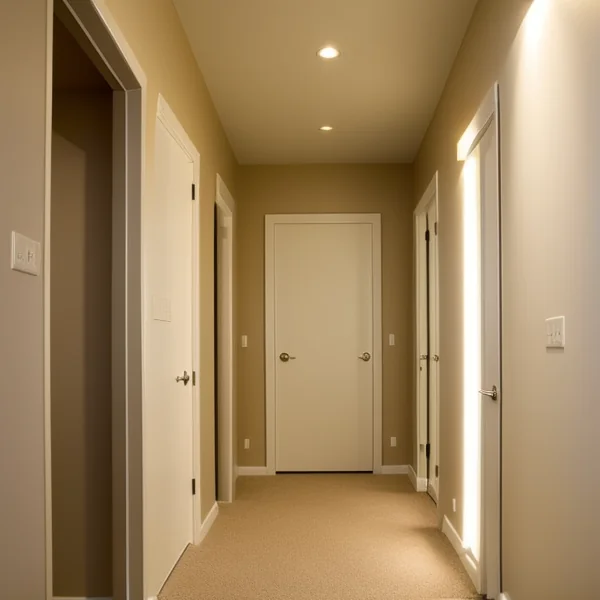 LED осветление за енергоспестяващ и уютен коридор