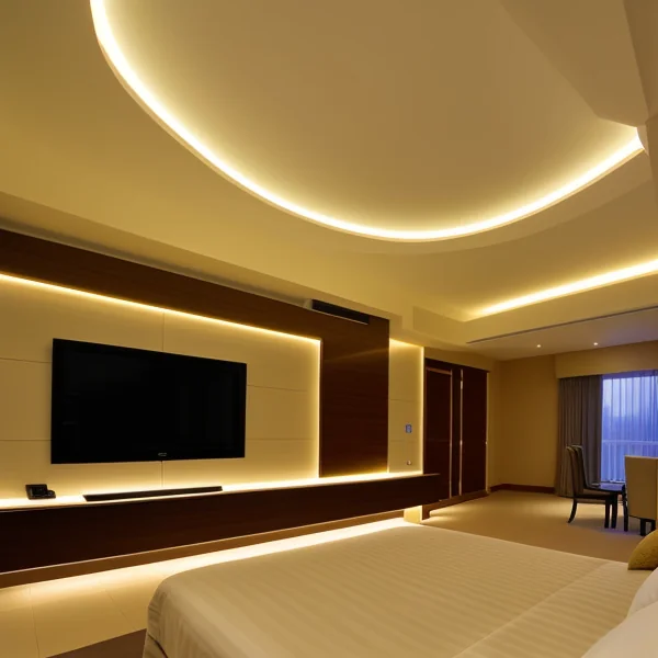 Дизайн и архитектурни решения с LED осветление в хотелски интериори