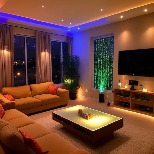 Иновативни светлинни решения за домашни партита