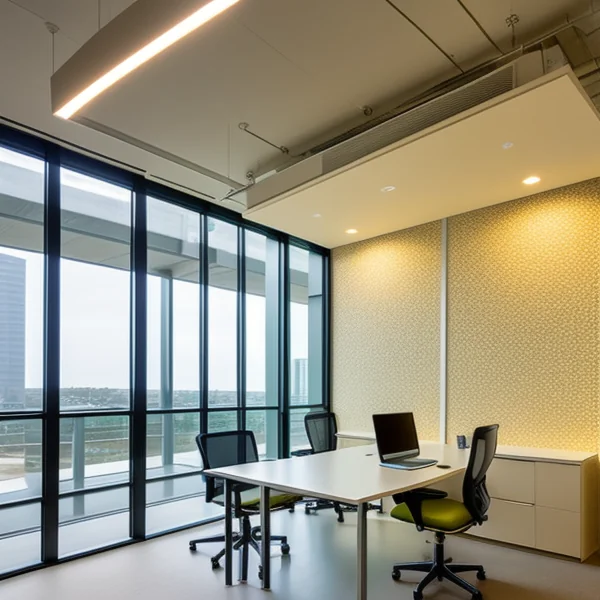 Интегриране на LED осветление в дизайна на работното място