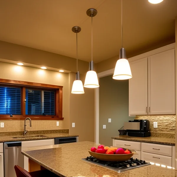 Топло и уютно осветление за готварска зона с LED