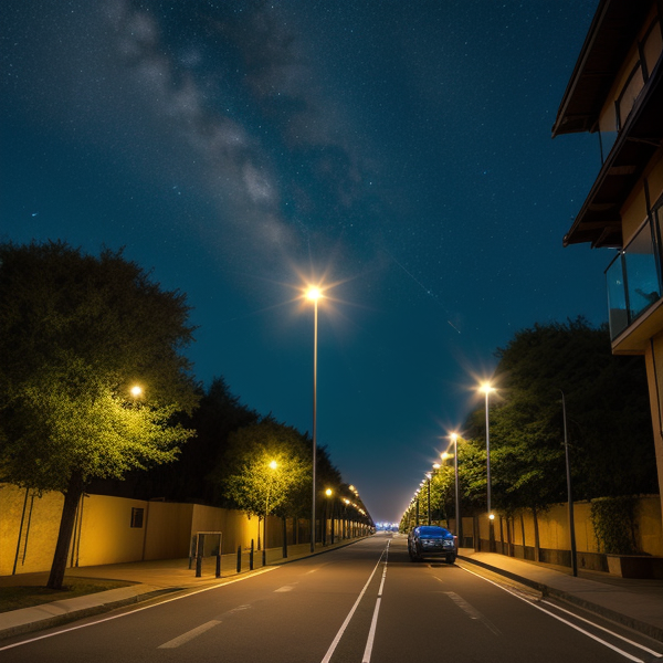 Опазване на нощното небе чрез подходящо улично осветление