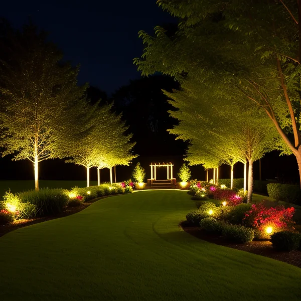 LED градинско осветление за различни стилове градини