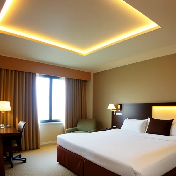 LED осветление като част от умните домове в хотелски стаи