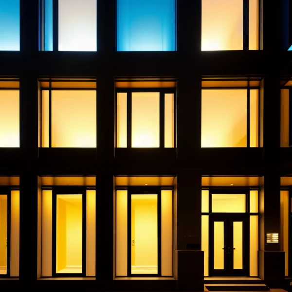 Архитектурно осветление на сградни фасади