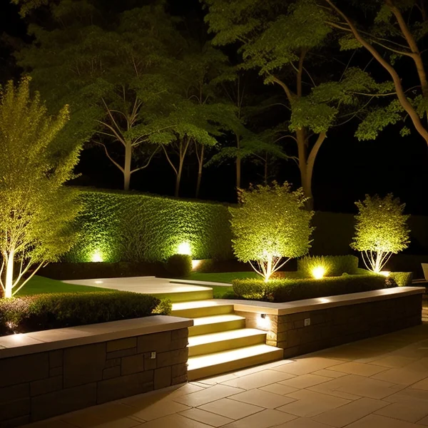 Професионални инсталации на градинско LED осветление за изискани проекти