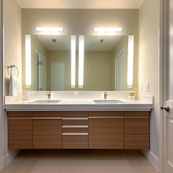 Осветление за огледала в банята