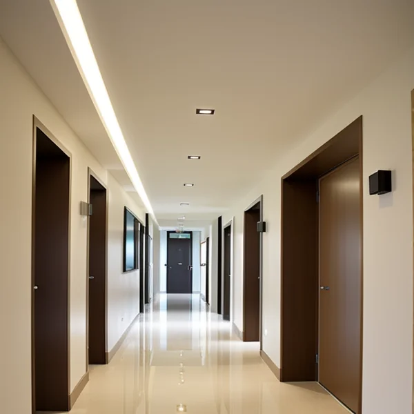 Професионални решения за съвременно осветление в коридора