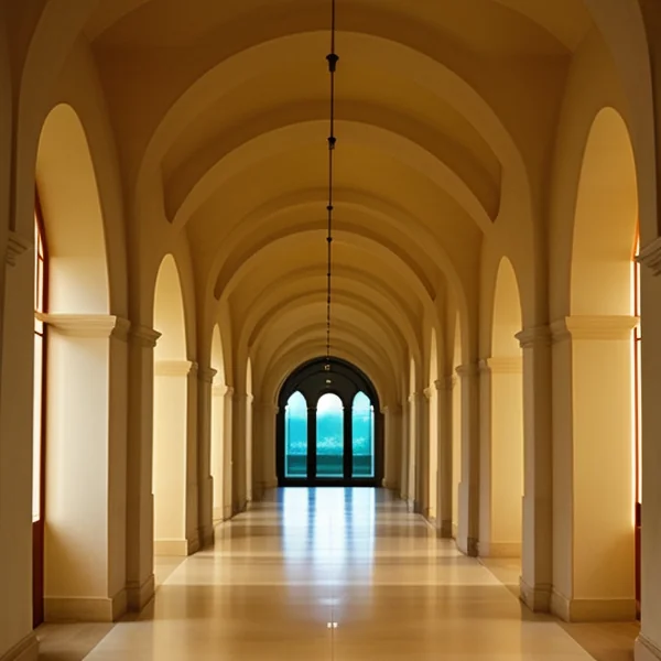 Дизайн на осветление за дълги коридори