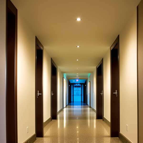 Интелигентни системи за осветление на коридори