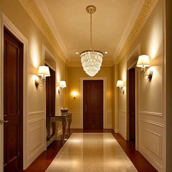Декоративно осветление за коридори