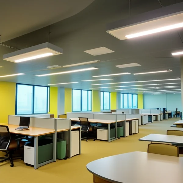 Енергоспестяващо и устойчиво LED осветление на работното място