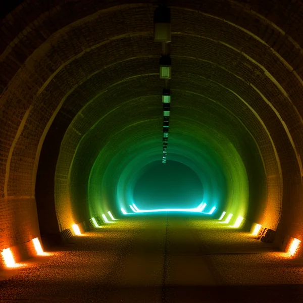 Светлинни ефекти за създаване на зловещи тунели
