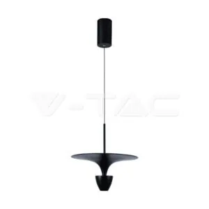 V-TAC VT-10084 9W LED Висяща Лампа (30*320*100CM) Черно Тяло 4000K
