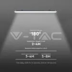 V-TAC VT-10213 LED Влагозащитено тяло X-Серия 1200mm 36W 4000K 120LM/W Сензор