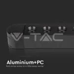 V-TAC VT-10234 5W LED Магнитен Линеен Спот 3000K Черно Тяло