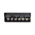 V-TAC VT-10257 5W LED Магнитен Линеен Спот Регулируем 4000K Черно Тяло