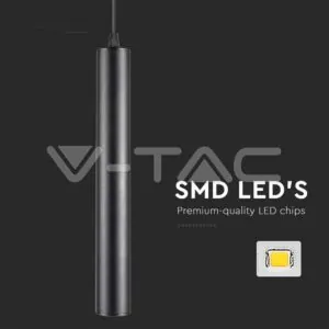 V-TAC VT-10263 14W LED Магнитен Осветител Висящ 4000K Черно Тяло