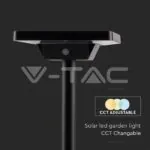V-TAC VT-10304 2W LED Соларно Колче Алуминиева Основа 3в1