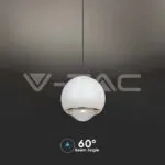 V-TAC VT-10342 5W LED Висяща Лампа Бяло Тяло 3000K