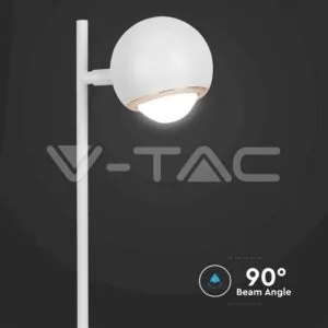 V-TAC VT-10346 6W LED Настолна Лампа Бяло Тяло 3000K