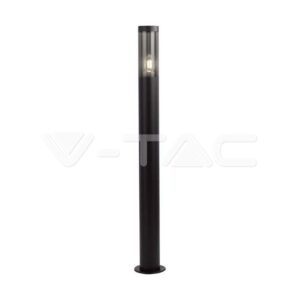 V-TAC VT-10472 Градинска Наземна Лампа E27 Черно Тяло IP44